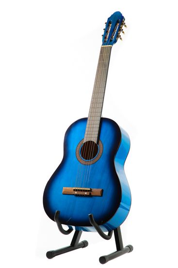 Классическая гитара с металлическими струнами Fabio MTL-39 BLS (4/4, 39")