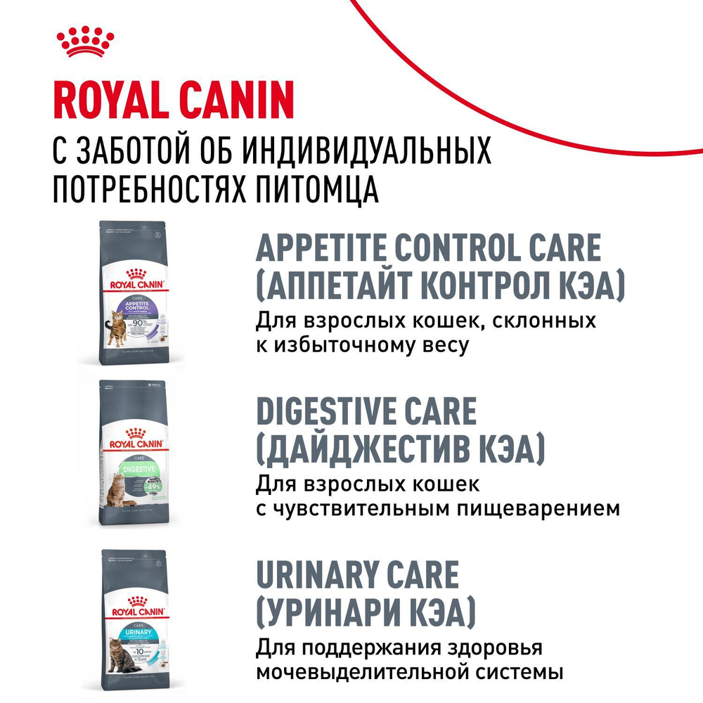 Royal Canin Dental Care Корм сухой для взрослых кошек для профилактики образования зубного налета 0,4 кг