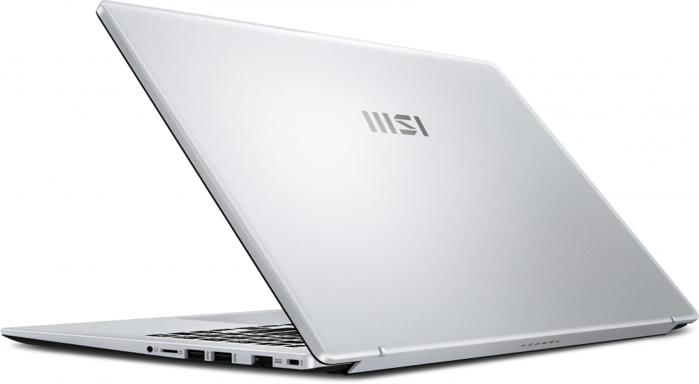 Ноутбук  MSI Modern 15 F13MG-202XRU 15.6 ", Core i7, 16 Гб RAM, 1 Тб SSD, Iris Xe Graphics, Серебристый