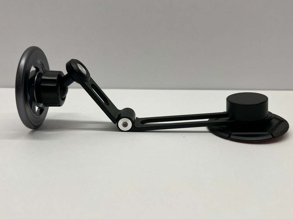 Держатель для телефона автомобильный в машину, на панель, с кольцом MagSafe, клеящаяся платформа, скотч + магнит, S55-M142, Цепкий (1 шт.)