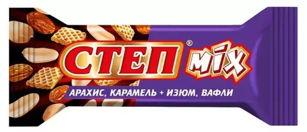 Шоколадный батончик Степ Mix, Славянка, 42 гр