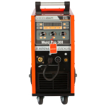 WELD Pro 300 Сварочный аппарат инверторный 300A, 380В MIG/MAG/MMA/Lift TIG с горелкой 24AK