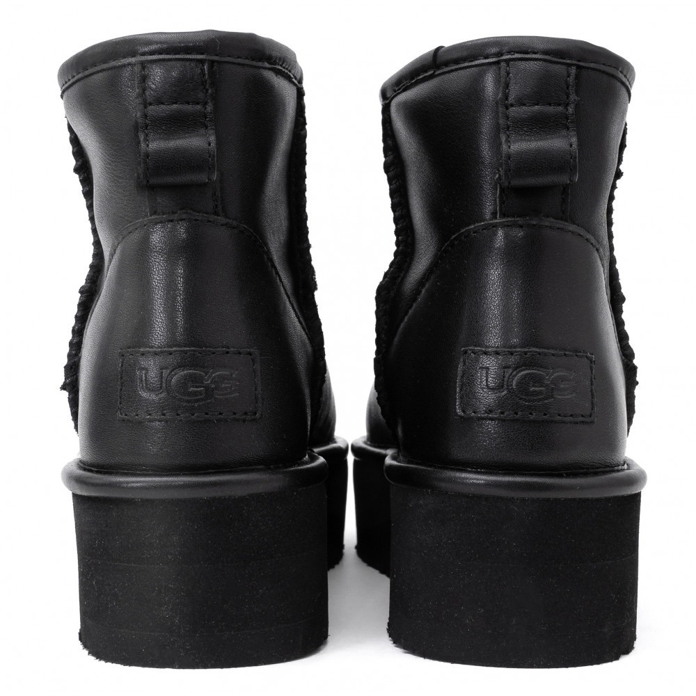 UGG Classic Mini Platform Leather Black
