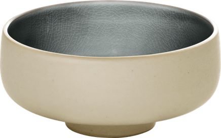 NARA GREY - Салатник с декором D=16 см, H=6,2 см 710 мл цвет:Бежево-серый; керамика NARA GREY артикул 7013116/016151, PLAYGROUND