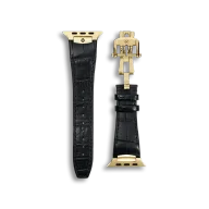 Ремешок для Apple Watch - Alligator Leather Black