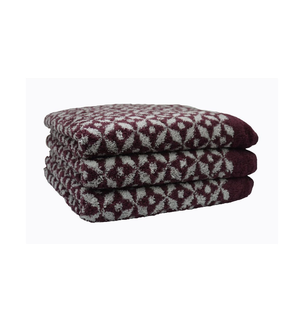 Полотенце 30х50 Cawo-JOOP! 1651 бордовое Германия