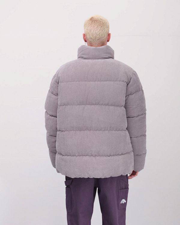 Пуховик Downjacket Velvet Серая - фото 5