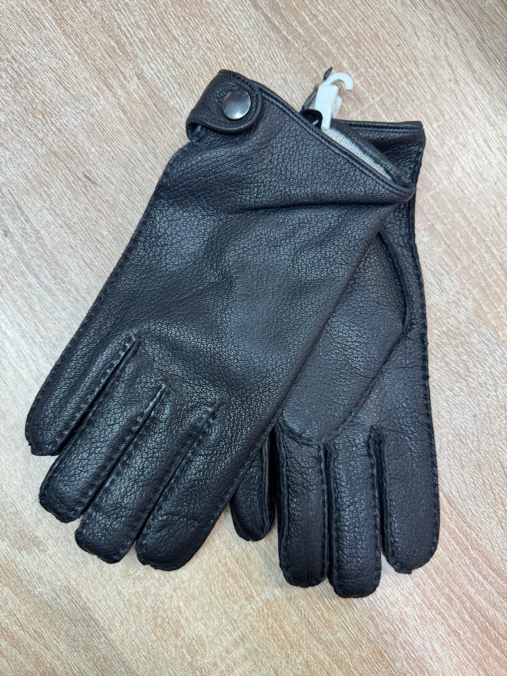 Перчатки. Мужские. Материал верха: Кожа оленя. Подклад: Трикотаж-шерсть. 5 шт в упаковке.