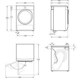 Сушильная машина Electrolux EW8H258B