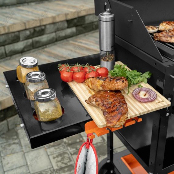 Столик боковой c подстаканниками SMART (HS-GS-ТGH-602) Helios