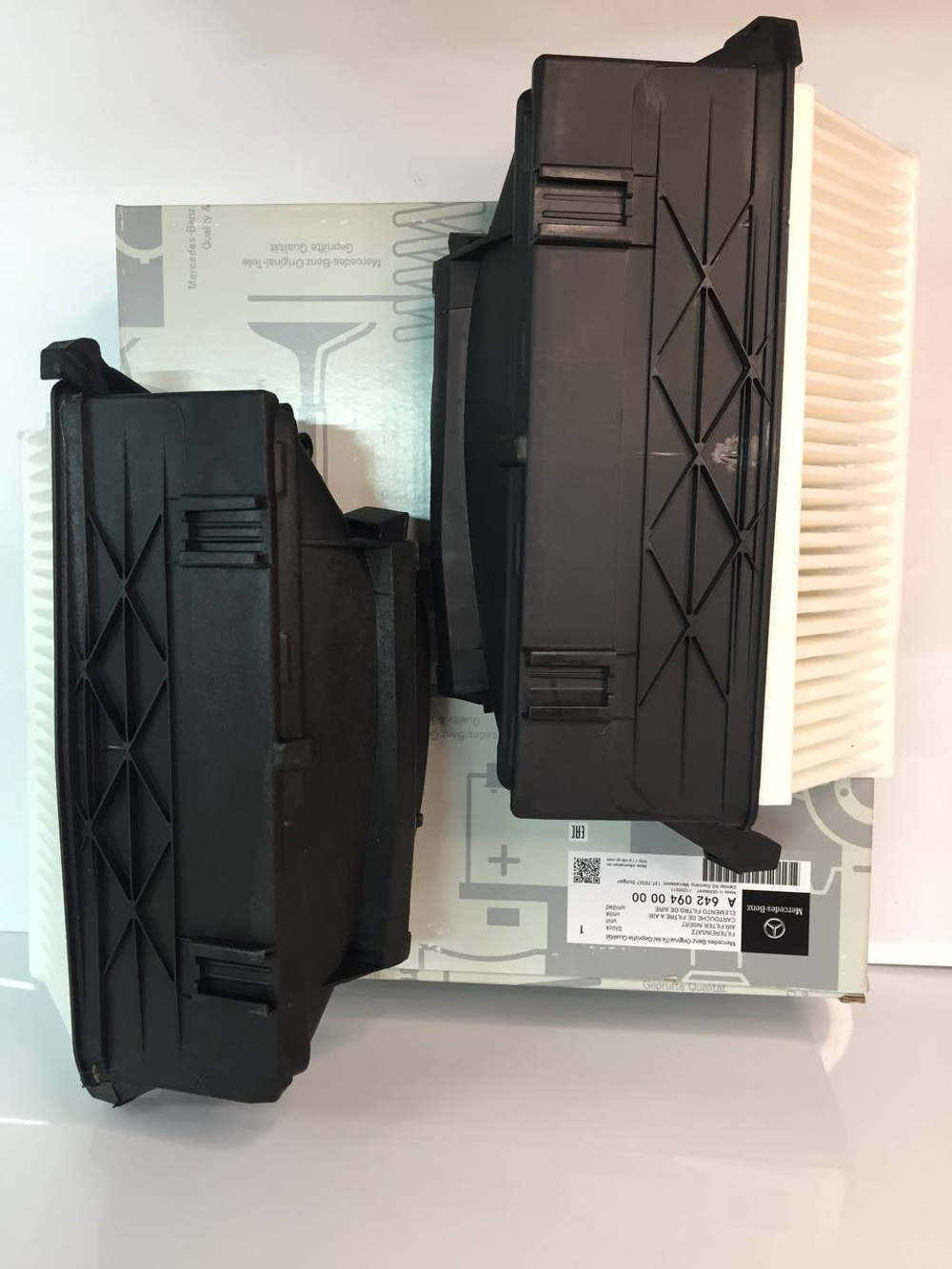 Фильтр воздушный ОРИГИНАЛ A6420940000 Mercedes-Benz GL-Class, GLK-Class, GLS, (2шт.)