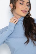 Водолазка Зимняя история (голубая) Б14524-20М LT Collection