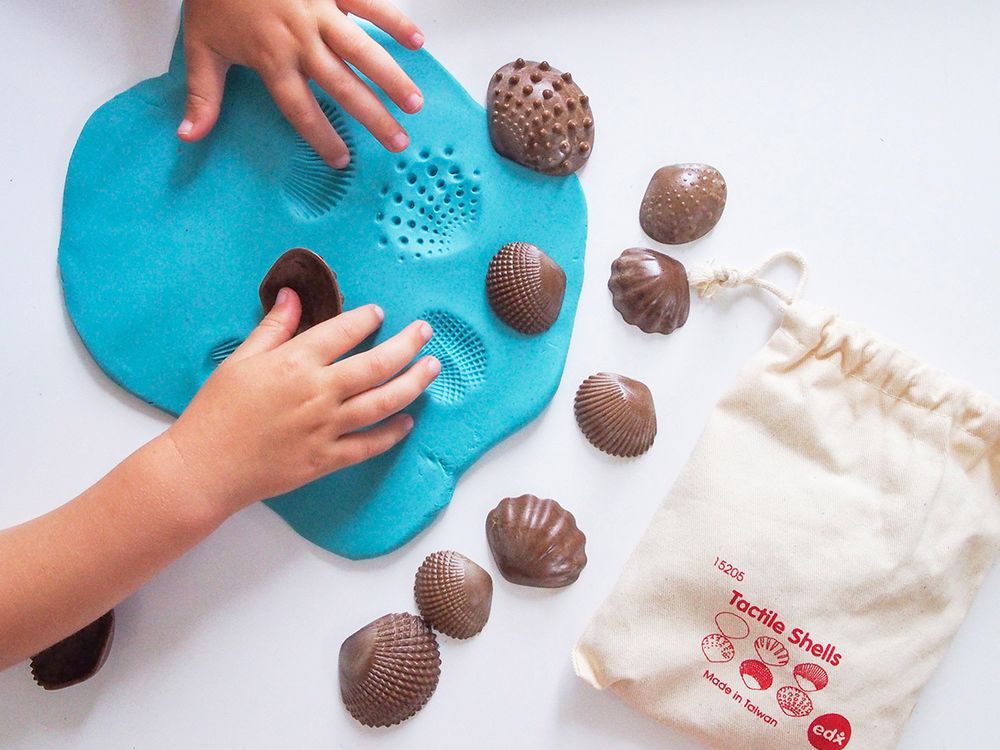 Ракушки морские (тактильные) Эко (36 шт.)