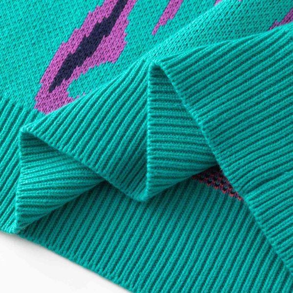 Жилет Вязаный Hellcome бирюзовый - фото 7