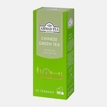 Чай зеленый Ahmad Tea Chinese Green Tea 25пак
