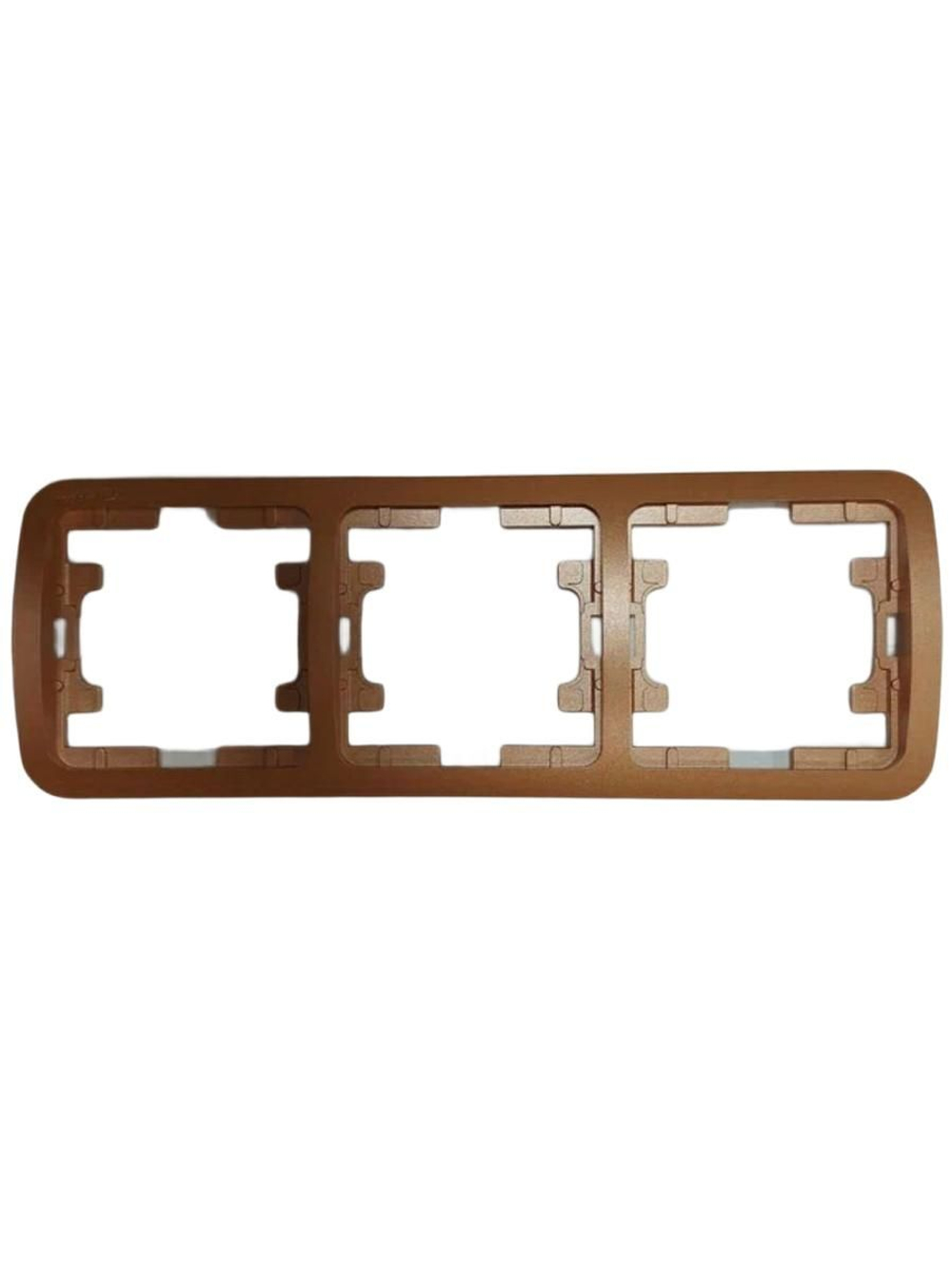 Рамка 2-я горизонтальная Makel Mimoza белая 22012