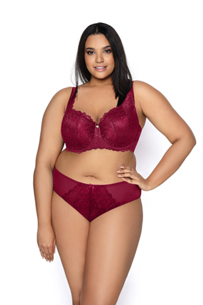 Бюстгальтер M-053-22 Carmela Big Burgund MAT