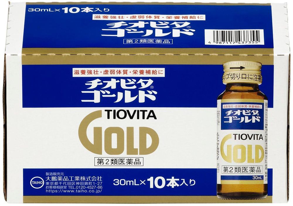 Тонизирующий комплекс Tiovita Gold (30мл х 10бут)