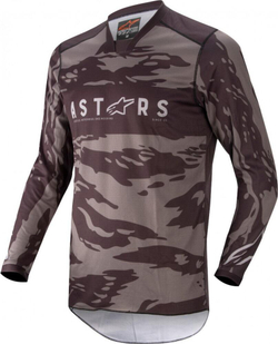 ALPINESTARS Джерси для мотокросса RACER TACTICAL JERSEY камуфляж серый