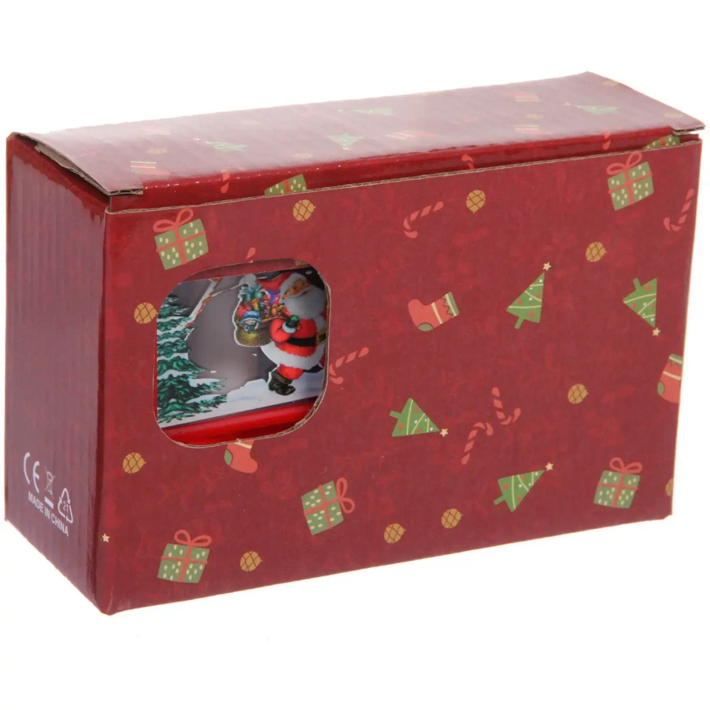 Сувенир с подсветкой «Волшебный паровозик» 8*5*14 см, Красный (работает от батареек LR44*3)