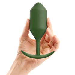 B-vibe Snug Plug 4 - Анальная пробка для ношения