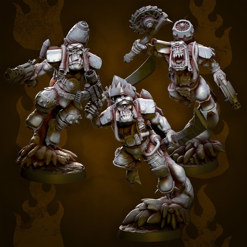 Jetpack Orcs Kit A