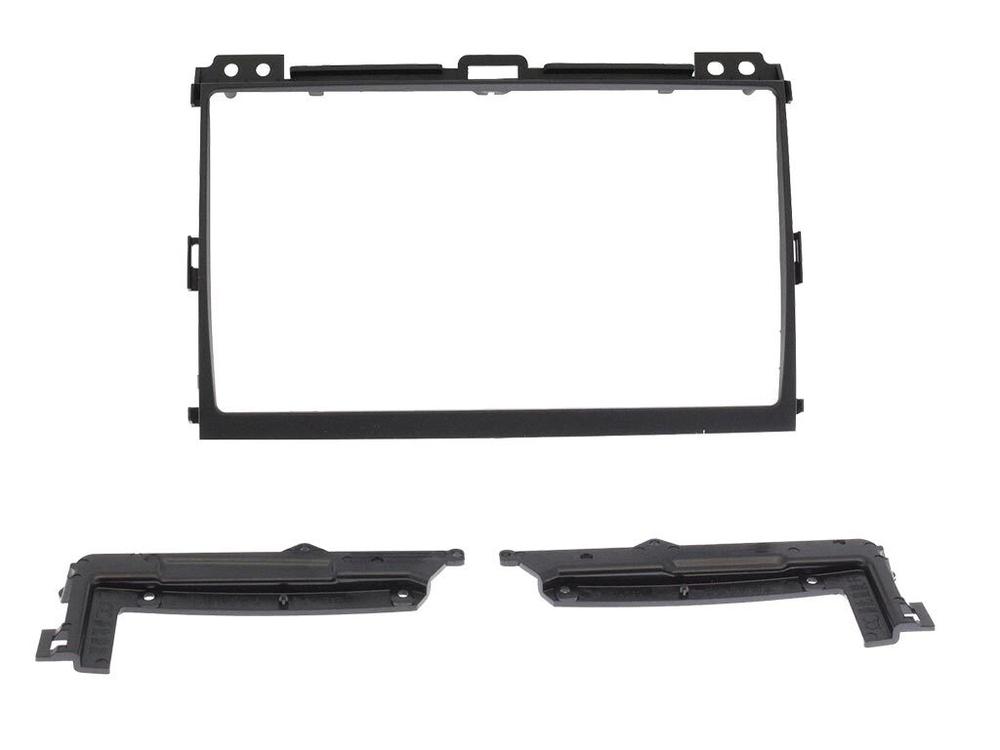 Магнитола для Toyota Land Cruiser Prado 120, Lexus GX470 (экран климата внизу) - Vaycar VA77-0456 на Android 13, 8-ядер, 2Гб-32Гб, 4G SIM-слот