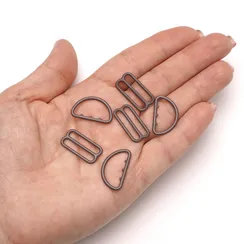 Полукольцо для бретели кофе 20 мм (цв. 738), Arta-F