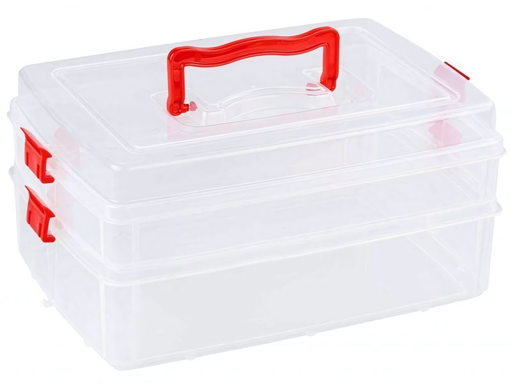 Контейнер 2-х ярусный универсальный 295*190*140мм