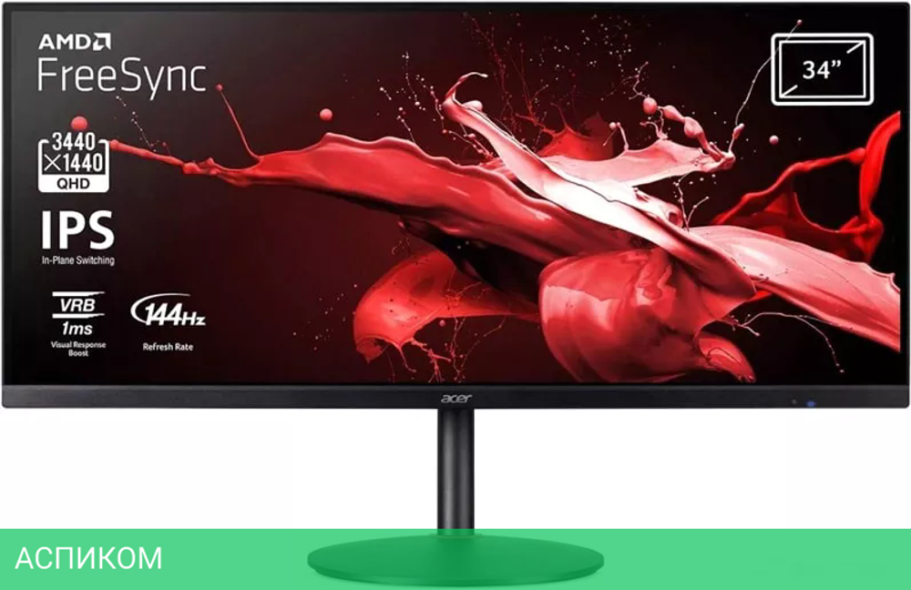 Монитор Acer Nitro XV340CKPbmiipphzx