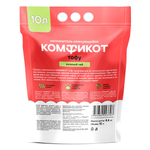 Наполнитель тофу комкующийся зеленый чай Комфикот 10 л