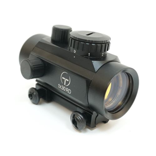 Коллиматорный прицел Тarget Optic 1*30 (закрытый, 1х, 4 МОА, точка красная, weaver)