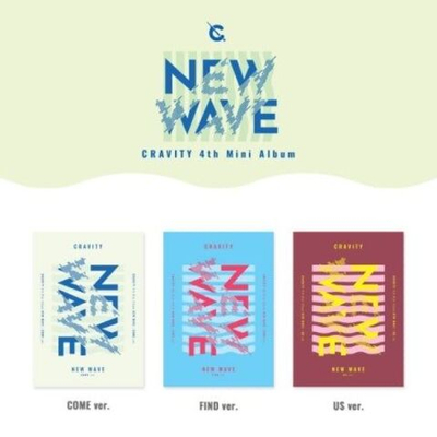 Альбом CRAVITY - NEW WAVE 4th Mini Album RANDOM Version