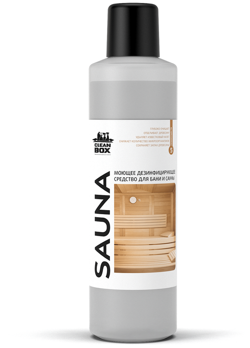 СРЕДСТВО МОЮЩЕЕ Д/БАНИ И САУНЫ CLEANBOX SAUNA 1Л