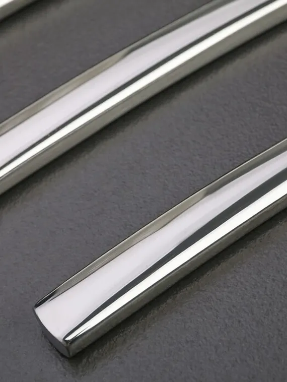 Набор ножей столовых Доляна «Майя», h=23 см, 3 шт, цвет серебряный