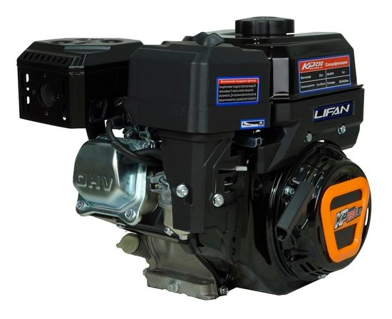 Двигатель бензиновый "LIFAN" KP230 (8 л.с., катушка 7А)