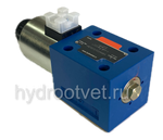 4WE10EB31/CG24N9K4 - Гидрораспределитель золотниковый Ду 10 с электроуправлением G24, схема EA (44-1), возврат - пружинный