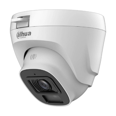 Уличная турельная HDCVI-видеокамера DAHUA DH-HAC-T5E20P-A-0360B, 2Мп CMOS, объектив 3.6мм, ИК-подсветка до 20м