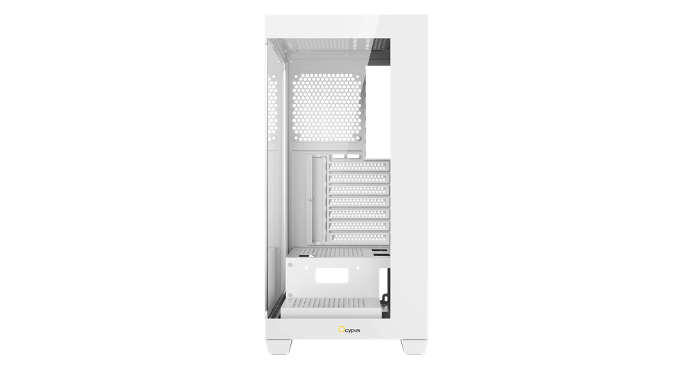 Корпус Ocypus Gamma C72 WH ATX/mATX/ITX 3xUSB Белый Gamma-C72-WHD000XX-GL