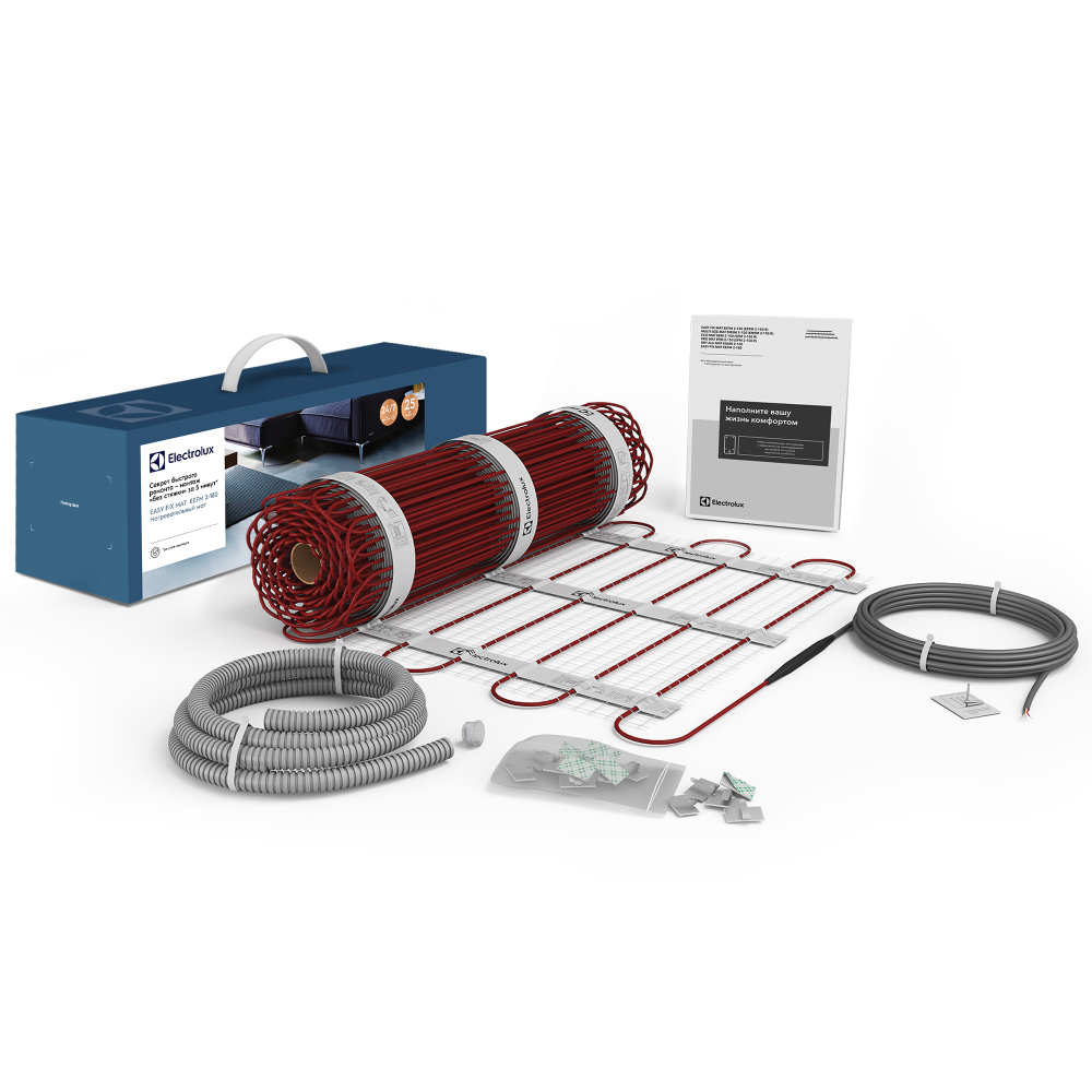 Мат ELECTROLUX EEFM 2-180-4 (комплект теплого пола c терморегулятором)