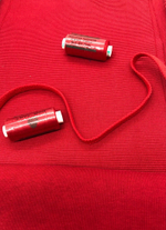 Футер 3х нитка с начесом Красный Чили Компакт-Пенье