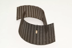 Корзина под елку ПРЕМИУМ Царская Лоза 87 см., разборная, хаски, ЕлкиТорг (87-229)