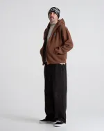 Брюки Postaments Looser Cord черные