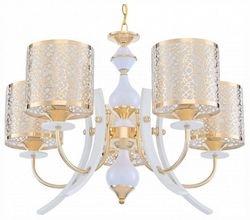 Подвесная люстра Arte Milano Florentia-6067 306067/5 Wh/Gd