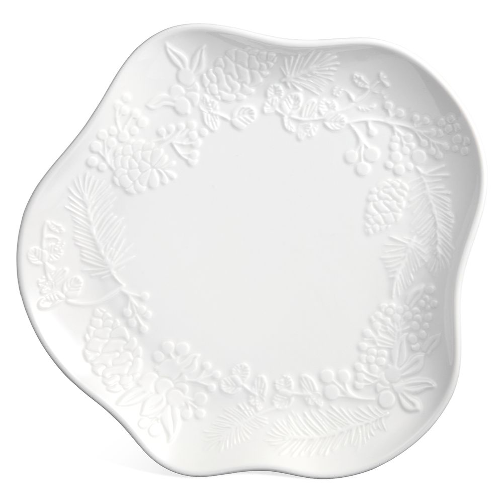 НАБОР ФИГУРНЫХ ТАРЕЛОК ЗАКУСОЧНЫХ LEFARD "CELEBRATION" 2 ШТ. 20,5*2 СМ (КОР=16НАБ.)