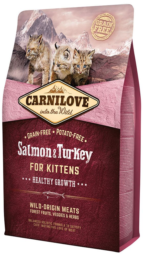 Carnilove Salmon and Turkey Kitten