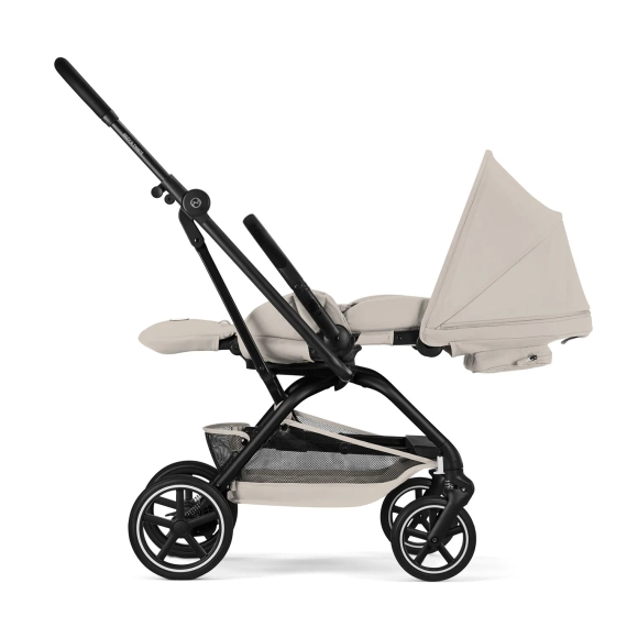 Прогулочная коляска Cybex Eezy S Twist Plus 2 BLK Dune Grey