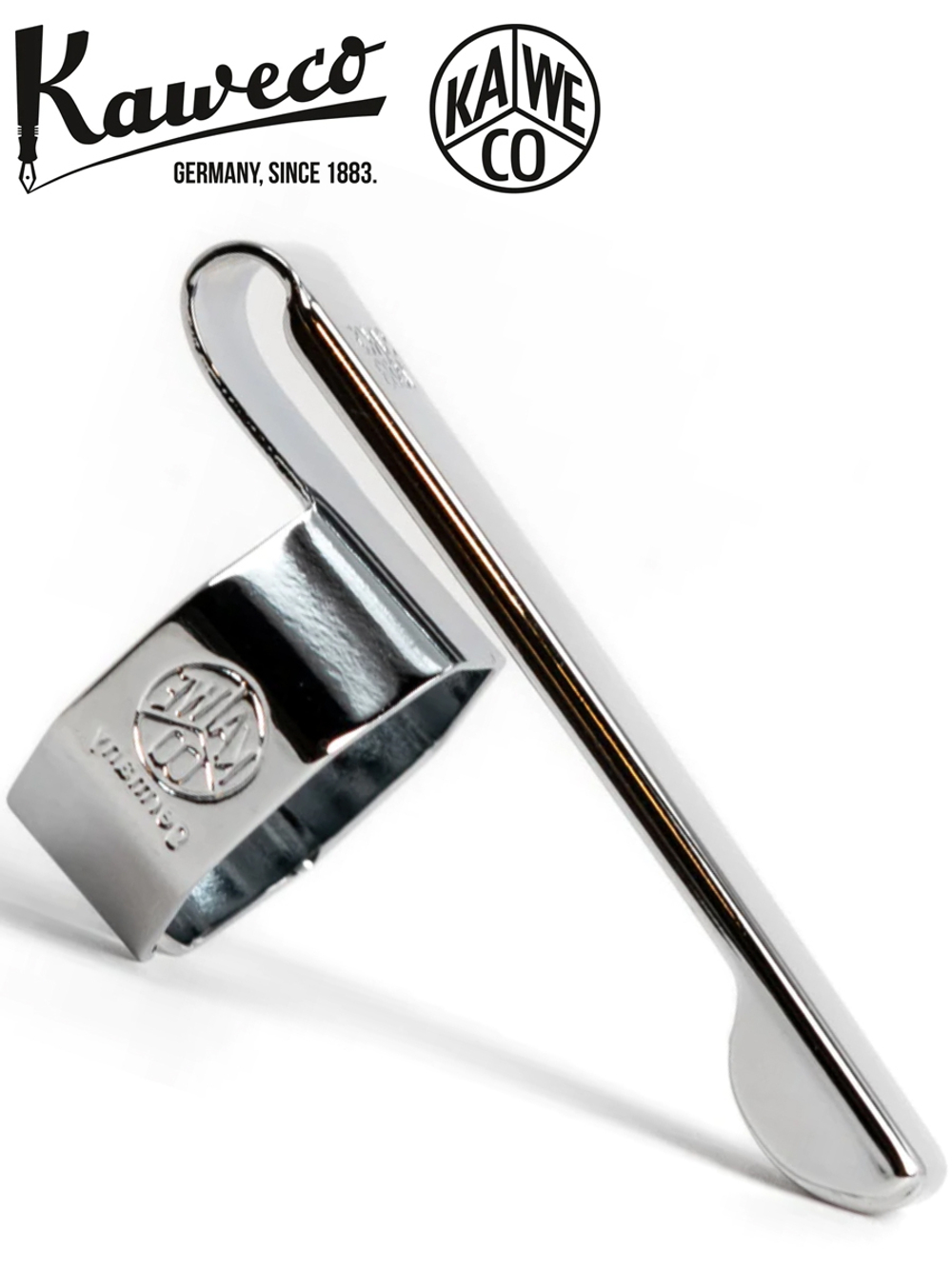 Клип-держатель Kaweco Octagonal для ручки карандаша Sport (10000262) серебристый (хром)