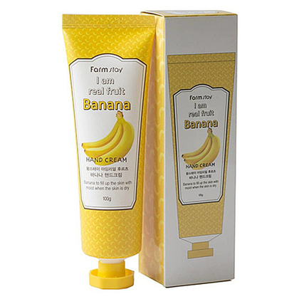 FarmStay Крем для рук с экстрактом банана - I am real fruit banana hand cream, 100мл