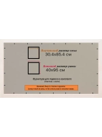 Рамка для постера и фотографий 30x85